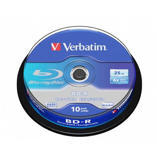 Verbatim 25Gb./6X 10 броя в шпиндел