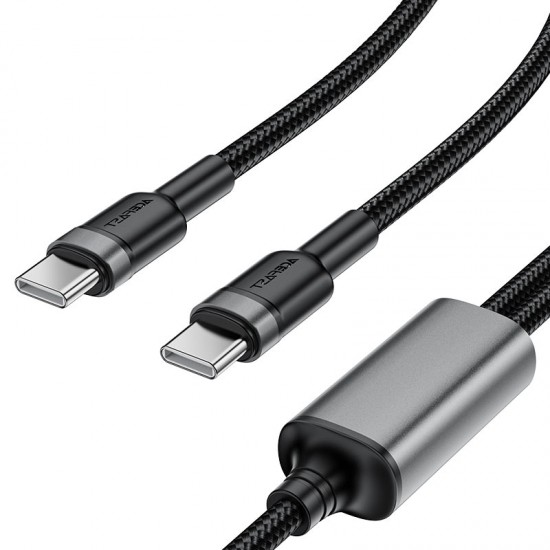 Acefast Кабел USB-C към 2х USB-C, 1,25м