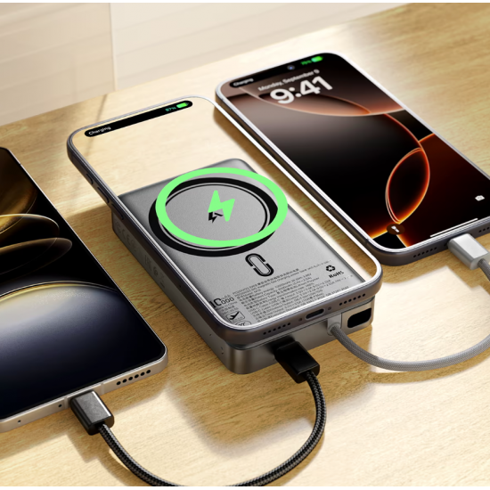 Acefast Външна Батерия магнитна M18, 10000mAh