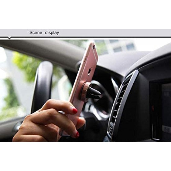 Baseus Магнитна стойка за телефон Magnet Car Mount Black