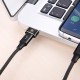 Baseus Адаптер от USB мъжко към USB-C женско, Black