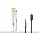 Baseus Кабел Yiven M01 адаптер от USB-C към 3,5 мм мини жак - 120 см, black 