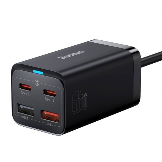 Baseus Бързо зарядно устройство GaN3 Pro 1м