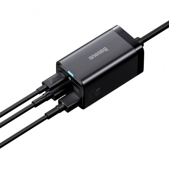 Baseus Бързо зарядно устройство GaN3 Pro 1м