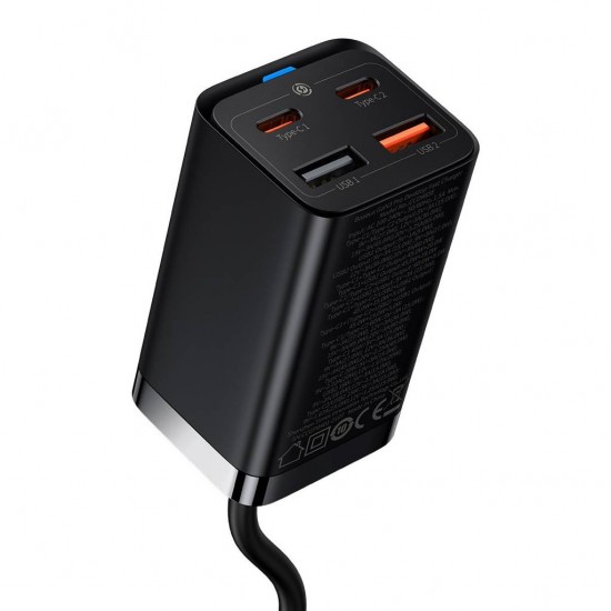 Baseus Бързо зарядно устройство GaN3 Pro 1м