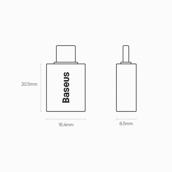 Baseus Aдаптер Type-C към USB-A 3.1