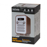 DENVER Радио DAB-48, бял
