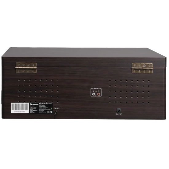 DENVER Музикална система MRD-180DW, тъмно дърво