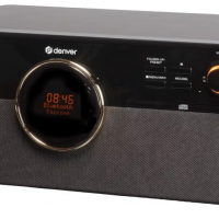 DENVER Музикална система MRD-180DW, тъмно дърво