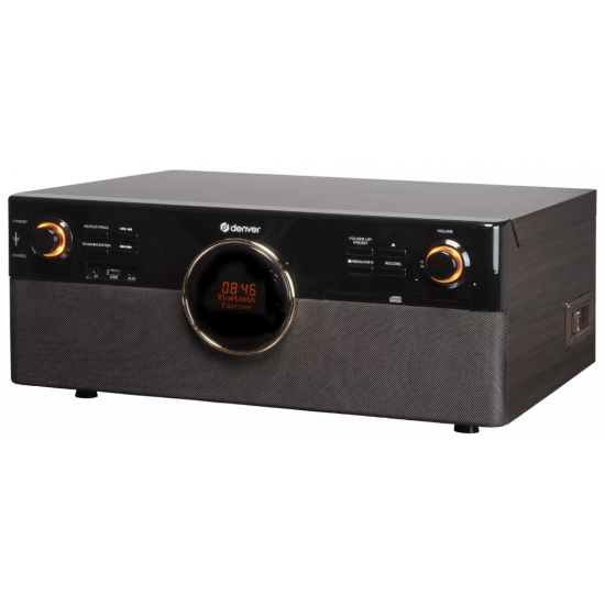 DENVER Музикална система MRD-180DW, тъмно дърво