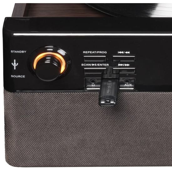 DENVER Музикална система MRD-180DW, тъмно дърво