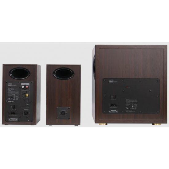 Edifier Тонколони 2.1 S355DB, кафяви