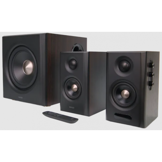 Edifier Тонколони 2.1 S355DB, кафяви