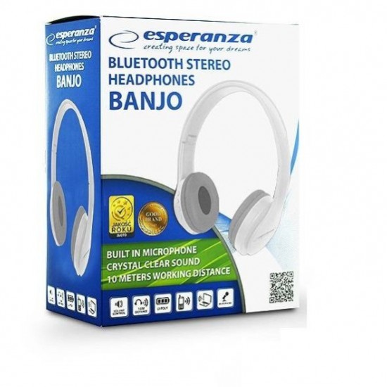 Esperanza Слушалки Banjo, бели