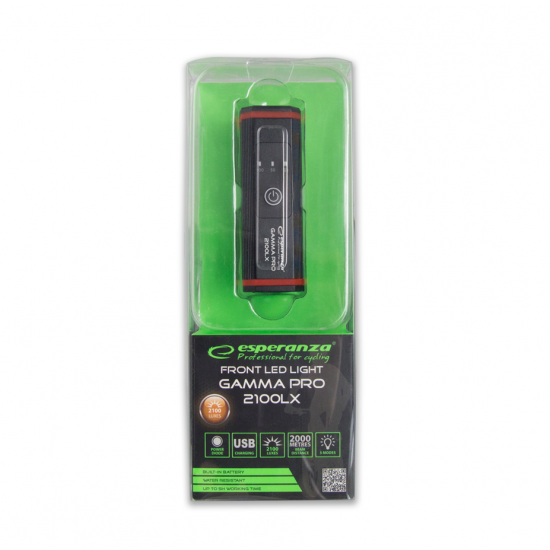 Esperanza Велосипеден фар PRO GAMMA 2100 LX