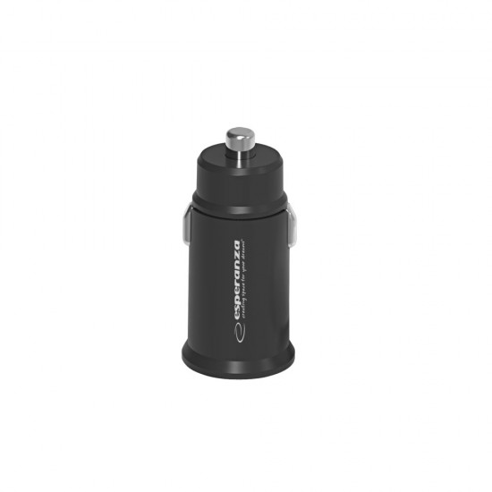 Esperanza Зарядно за автомобил 20W USB-C PD 20W / USB-A QC