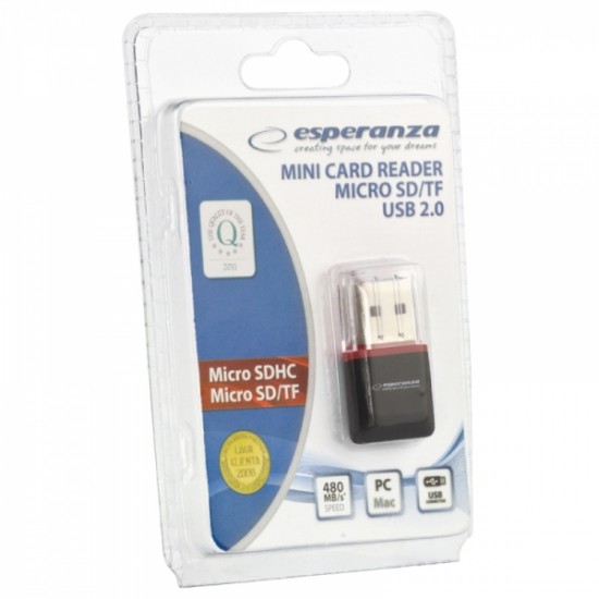 Esperanza MicroSD четец за карти