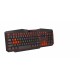Esperanza GAMING ILLUMINATED Клавиатура Tirions Червена