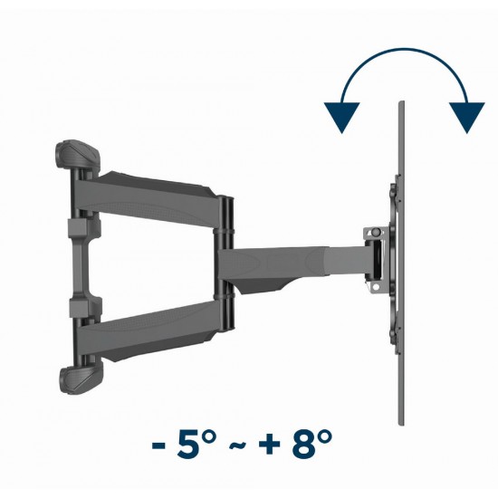 Gembird TV стойка Full motion, 32”-75”, 45 кг