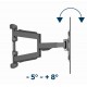 Gembird TV стойка Full motion, 32”-75”, 45 кг