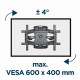 Gembird TV стойка Full motion, 32”-75”, 45 кг
