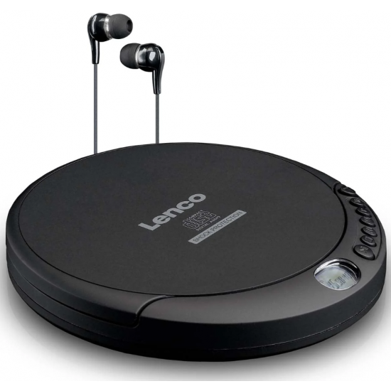 Lenco CD Player CD-200, Черен