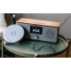 Lenco CD плеър CD-201SI, сив