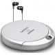 Lenco CD плеър CD-201SI, сив