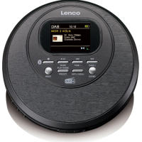 Lenco CD Player, FM/DAB Радио CD-500BK, Черен