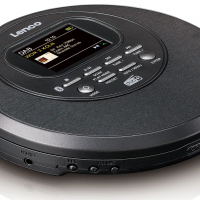 Lenco CD Player, FM/DAB Радио CD-500BK, Черен