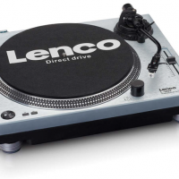Lenco Грамофон L-3809ME, син металик