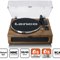 Lenco Грамофон LS-410WA, дървесен