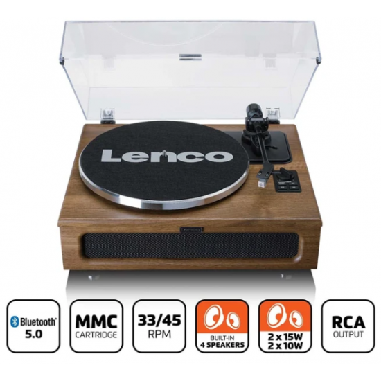 Lenco Грамофон LS-410WA, дървесен