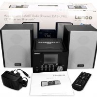 Lenco Музикална система MC-250BK