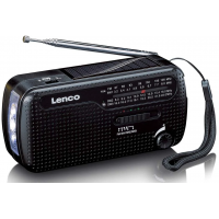 Lenco FM радио MCR-113BK, черно