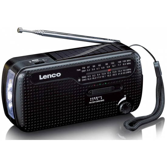Lenco FM радио MCR-113BK, черно