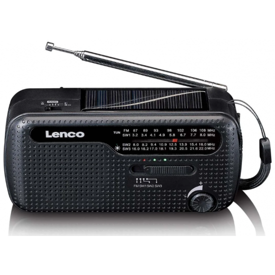 Lenco FM радио MCR-113BK, черно