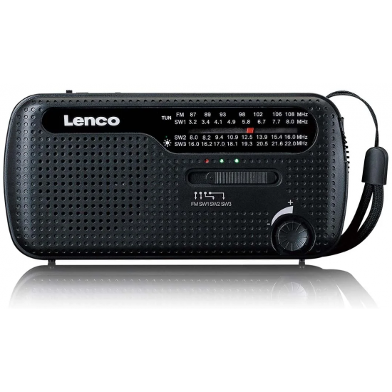 Lenco FM радио MCR-113BK, черно