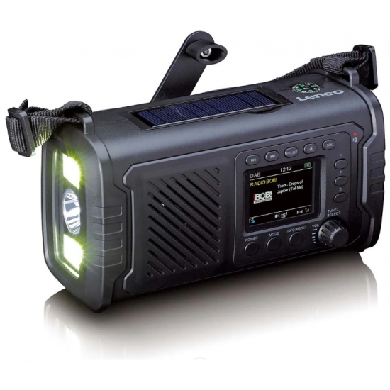 Lenco FM/DAB радио PDR-055BK