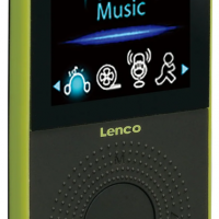 Lenco Sport MP3/4 Player с крачкомер, Черен