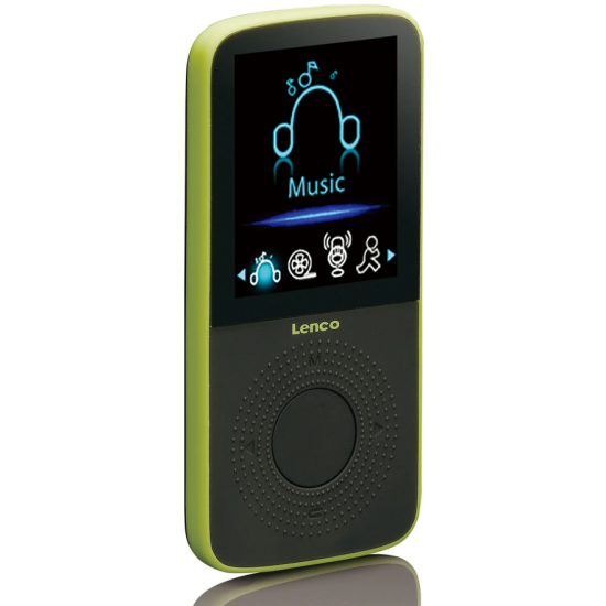 Lenco Sport MP3/4 Player с крачкомер, Черен