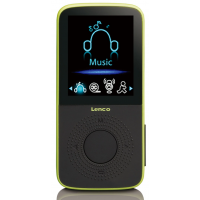 Lenco Sport MP3/4 Player с крачкомер, Черен