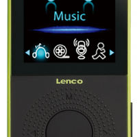 Lenco Sport MP3/4 Player с крачкомер, Черен