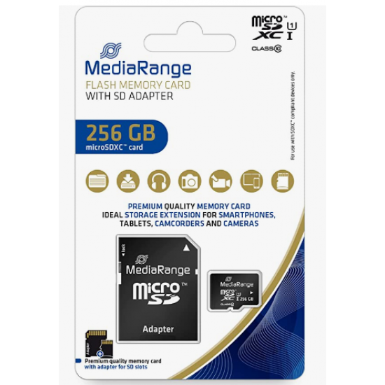 MediaRange microSDHC Card 256GB
