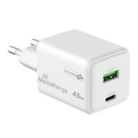 MediaRange GaN адаптер за бързо зареждане 45W