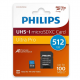 Philips micro SDHC 512GB Class 10 UHS-I U3