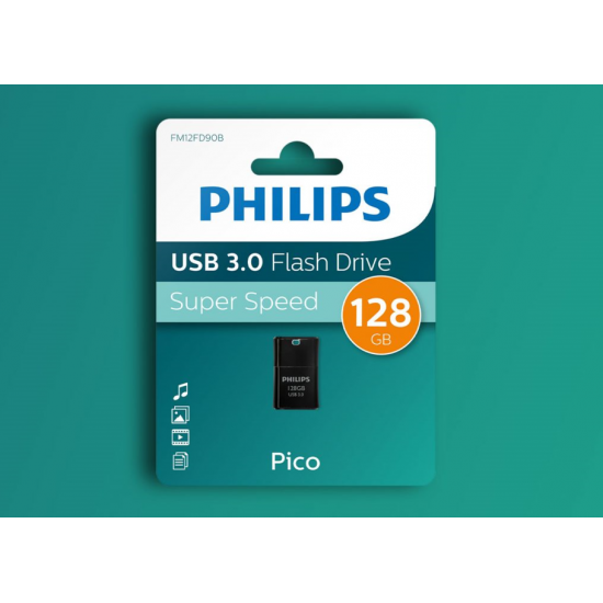 Philips USB 3.0 128GB Pico Black
