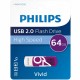 Philips USB 2.0 64GB Vivid Edition 