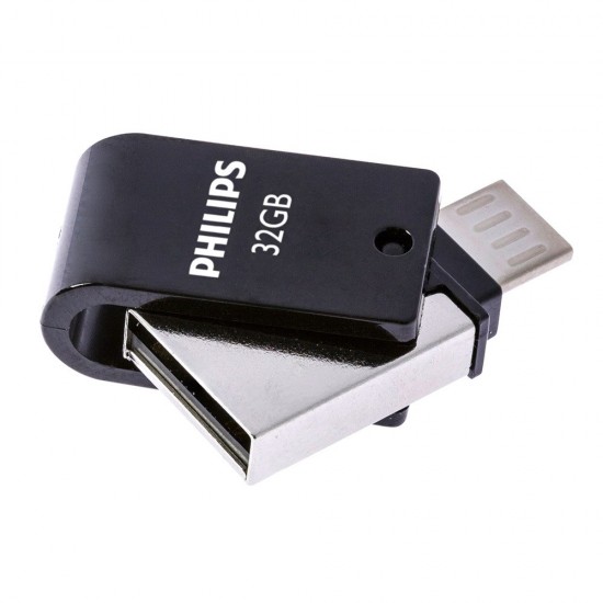 Philips USB 2.0 32GB 2 in 1 Micro USB