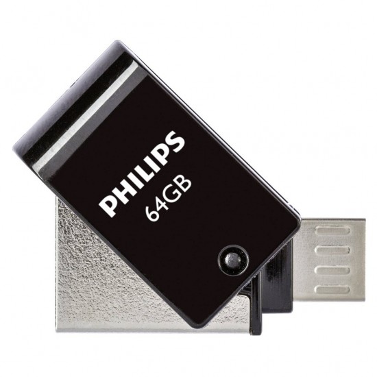 Philips USB 2.0 64GB 2 in 1 Micro USB